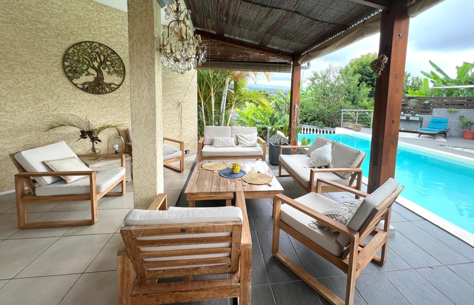 Villa Ti Moon, Entre Deux, Piscine Exterior foto